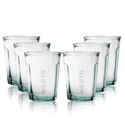 Viste-lo Mojito Cocktail Gläser. 6x aperitif gläser für Cocktails, Sangria oder kalte Getränke. Mojito Design. Recyceltes Glas. 500ml. Langer Glasbecher. bacardi gläser becher kinder gläser Viste-lo Mojito Cocktail Gläser. 6x aperitif gläser für Cocktails, Sangria oder kalte Getränke. Mojito Design. Recyceltes Glas. 500ml. Langer Glasbecher. bacardi gläser becher kinder gläser von Viste-lo