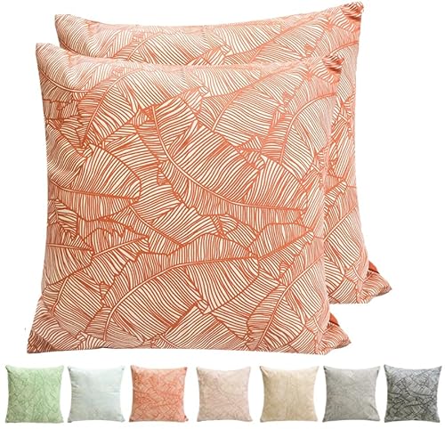 Viste tu hogar 2er-Pack Kissenbezüge, 70 % Baumwolle, 30 % Polyester, Handstickerei, Reißverschluss, Modernes Design, Hellziegel, 45x45 cm Viste tu hogar 2er-Pack Kissenbezüge, 70 % Baumwolle, 30 % Polyester, Handstickerei, Reißverschluss, Modernes Design, Hellziegel, 45x45 cm von Viste tu hogar