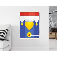 Kunstdruck | Poster "Ignite Your Fire" von Visualign