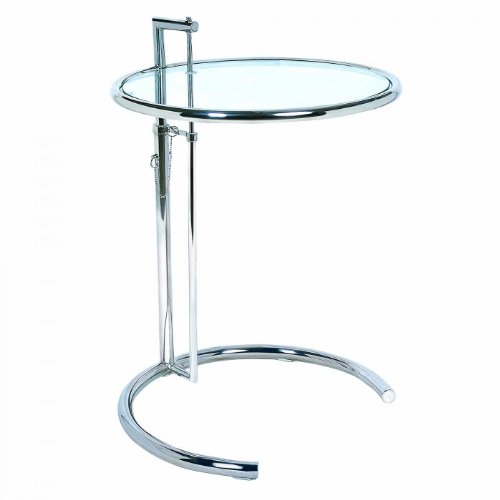 Eileen Gray Style Cocktailtisch, Chrom von Vita Interiors