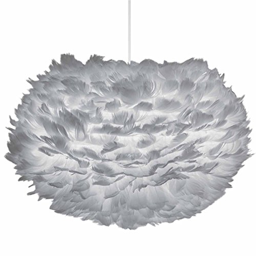 Umage Eos Hängeleuchte light grey D 45 cm inkl. Kabel Set weiss Lampe von Vita