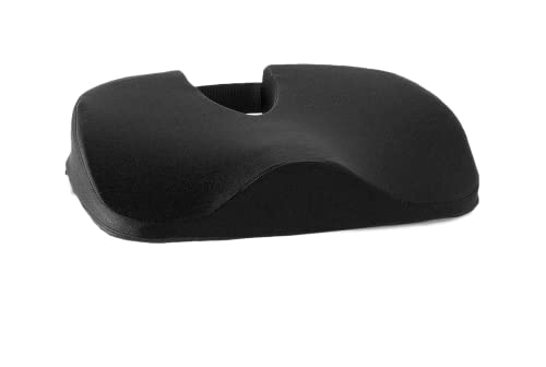 VitaL Kissen® – Orthopädisches Steißbeinkissen schwarz 8 cm – Ergonomisches Keilkissen für Stuhl & Auto – Entlastet Steiß, Rücken & Hüfte – Schmerzreduzierend & rutschfest – Für Büro, Reisen & Zuhause von VitaL Kissen