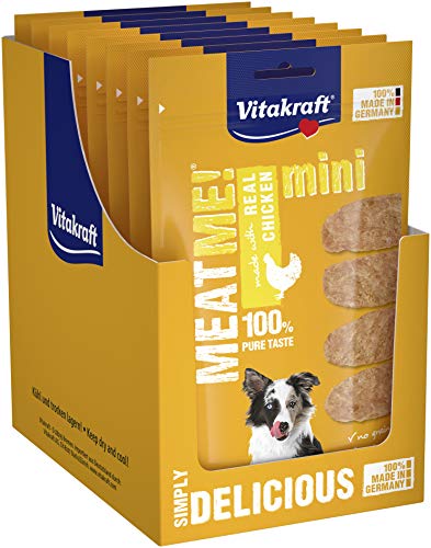 Meat Me! Mini-Huhn, 8 Pakete von Vitakraft