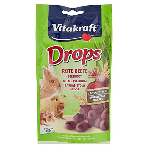 Vitakraft Drops Kaninchen & Nager - Rote Beete - 75 g von Vitakraft