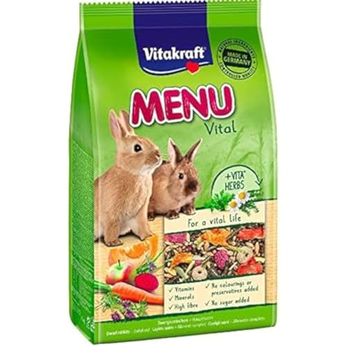 Vitakraft Menu Vital Karma dla gryzoni Królik miniaturowy 1 x 1 kg Vitakraft Menu Vital Karma dla gryzoni Królik miniaturowy 1 x 1 kg von Vitakraft
