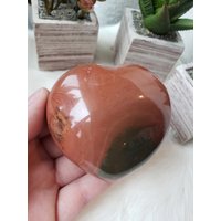 Vitalität Und Erdung - Pick Your Stone Polychrome Jaspis Herz Wüstenjaspis von VitalVibesByAlicia