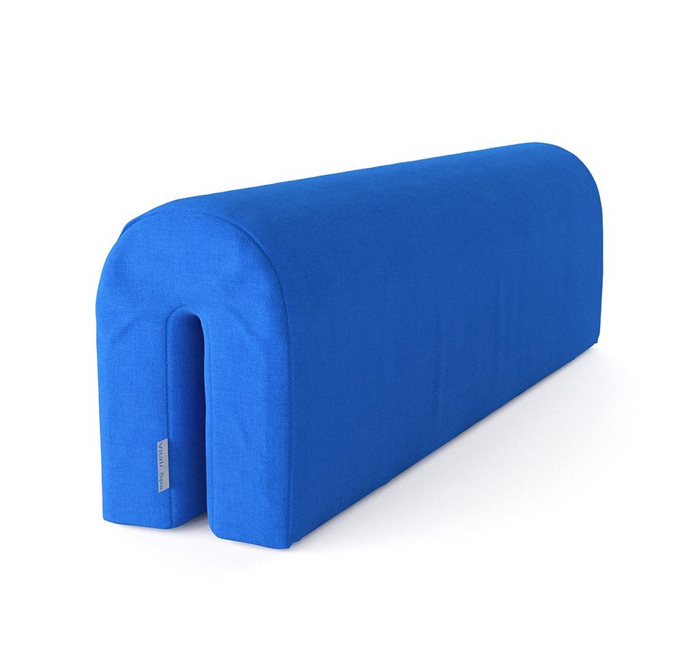 Bettumrandung Bettkantenschutz für Kinderbett Blau 70 cm VitaliSpa®, Höhe 20 mm, (1-tlg) von VitaliSpa®
