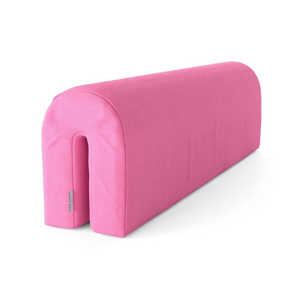 Bettumrandung Bettkantenschutz für Kinderbett Rosa 70 cm VitaliSpa®, Höhe 20 mm, (1-tlg) von VitaliSpa®