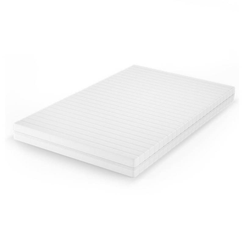 Kaltschaummatratze, Weiß, 140 x 200 cm H2 Härtegrad, 7Zonen, VitaliSpa®, 16 cm hoch von VitaliSpa®
