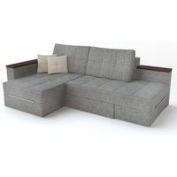 Vitalispa - Ecksofa Grau links von VitaliSpa