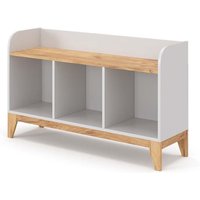 Vitalispa - Kindersitzbank Malia, Weiß, 107.2 x 63.8 cm von VitaliSpa