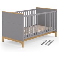 Vitalispa - Gitterbett Malia, Grau, 70x140 cm von VitaliSpa