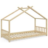 Vitalispa - Hausbett Design, Braun, 90x200 cm von VitaliSpa