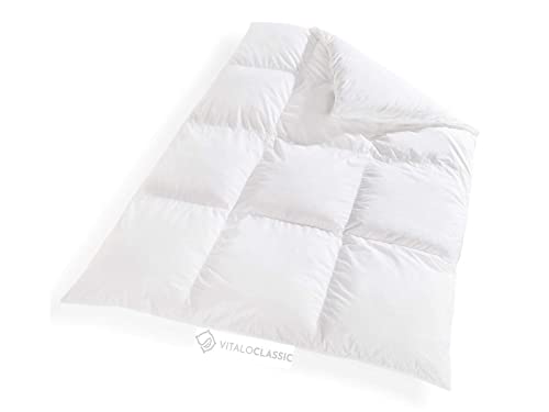 VitaloBett 155x200 cm Winter Daunendecke extra-warm, 1450g 100% Daunen Wärmeklasse 5 Made in Germany VitaloBett 155x200 cm Winter Daunendecke extra-warm, 1450g 100% Daunen Wärmeklasse 5 Made in Germany von VitaloBett