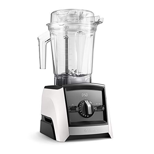 Vitamix VTX A2500 WH Ascent Series A2500i Standmixer, 100% Tritan-Kunststoff (BPA-frei), 2 liters, weiß von Vitamix