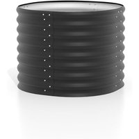 Vitavia - Hochbeet 'Vita Rund 630', schwarz, 82 x 82 x 63 cm (t x b x h) von Vitavia