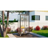 VITAVIA Balkongewächshaus, BxHxL: 8,1 x 168,2 x 42,8 cm - schwarz VITAVIA Balkongewächshaus, BxHxL: 8,1 x 168,2 x 42,8 cm - schwarz von Vitavia
