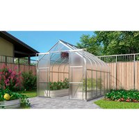 VITAVIA Gewächshaus, BxHxL: 26,35 x 254,5 x 383 cm - silberfarben VITAVIA Gewächshaus, BxHxL: 26,35 x 254,5 x 383 cm - silberfarben von Vitavia