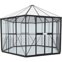 VITAVIA Gewächshaus »Juno«, 9 m², Kunststoff/Aluminium/ESG Glas, winterfest - schwarz VITAVIA Gewächshaus »Juno«, 9 m², Kunststoff/Aluminium/ESG Glas, winterfest - schwarz von Vitavia