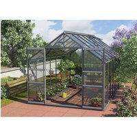 VITAVIA Gewächshaus »Mars«, B x L x H: 257  x 445  x 231,8  cm - grau von Vitavia