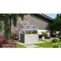 VITAVIA Hochfrühbeet »Zola«, BxLxH: 89 x 126,7 x 134,5 cm, Zincalume® - silberfarben von Vitavia