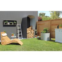 VITAVIA Holzlager »Lignum 858« - grau VITAVIA Holzlager »Lignum 858« - grau von Vitavia