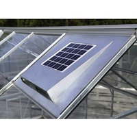 VITAVIA Solar-Dachventilator »Solarfan«, BxHxt: 61 x 5,5 x 61 cm - silberfarben von Vitavia