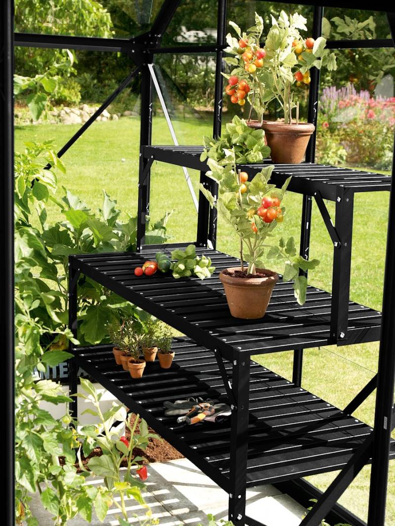 Vitavia Aluminium-Tischaufsatz passend für Aluminium Tische-schwarz Vitavia Aluminium-Tischaufsatz passend für Aluminium Tische-schwarz von Vitavia