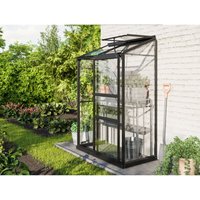 Anlehn-Gewächshaus 'Ida 900' schwarz 0,9 m² 3 mm esg - Vitavia Anlehn-Gewächshaus 'Ida 900' schwarz 0,9 m² 3 mm esg - Vitavia von Vitavia