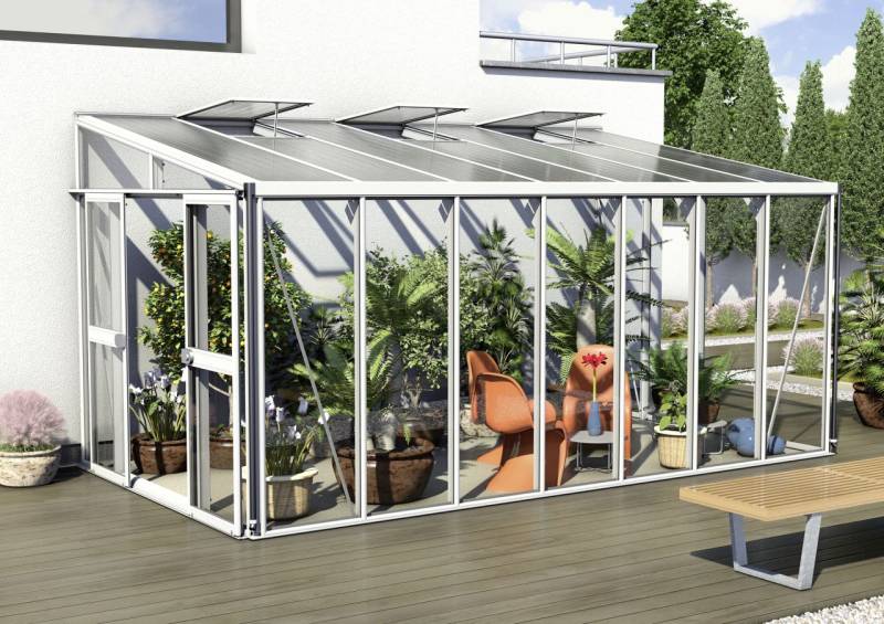 Vitavia Anlehngewächshaus Helena 11900 268 x 470 cm 3 mm Sicherheitsglas Vitavia Anlehngewächshaus Helena 11900 268 x 470 cm 3 mm Sicherheitsglas von Vitavia