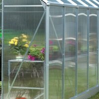 Vitavia - Ersatz Hohlkammerplatte 4 mm (369426) für Gewächshäuser (Venus, Apollo, Comet, Planet), 610 x 610 mm, Tür oben und unten sowie Platte unter von Vitavia