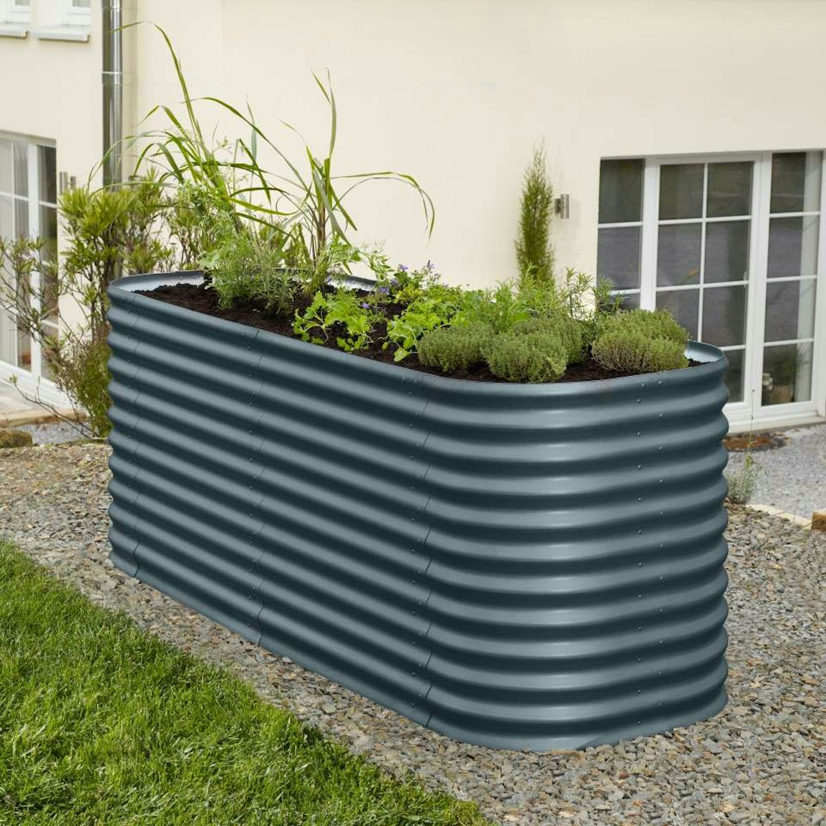 Vitavia Erweiterung "Stretched" 80 cm für Hochbeet Terra Basic Höhe 86 cm-granitgrau Vitavia Erweiterung "Stretched" 80 cm für Hochbeet Terra Basic Höhe 86 cm-granitgrau von Vitavia