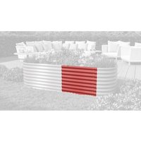 Vitavia - Erweiterung 'Stretched' für Hochbeet '630', rubin rot, 80 x 63 cm von Vitavia