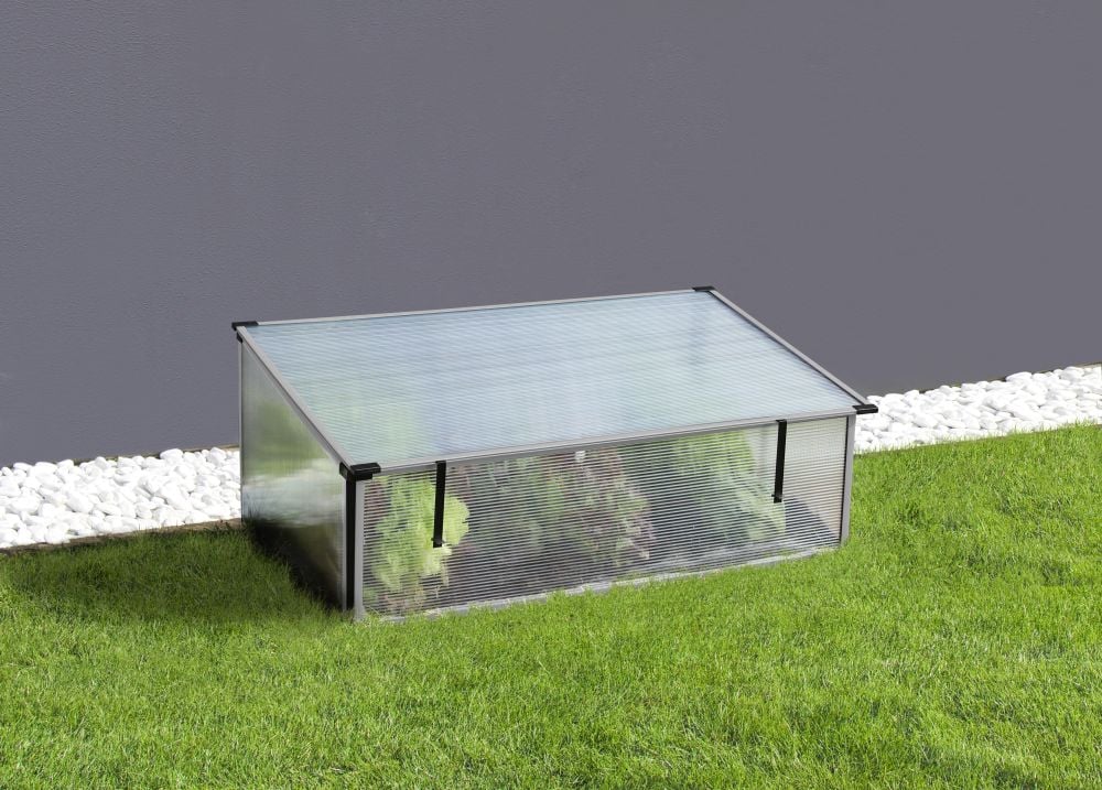 Vitavia Frühbeet Levana 2 55 x 95 cm kiesel von Vitavia