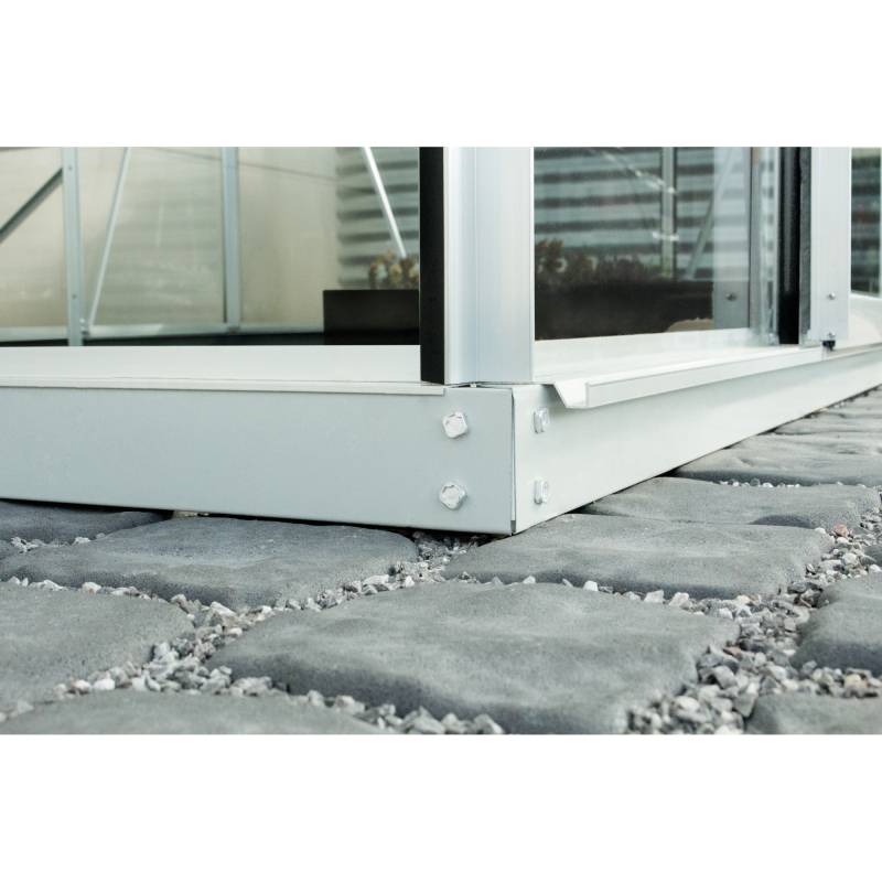 Vitavia Fundament für Gewächshaus 'Meridian/Jupiter/Uranus/Diana 9900' aluminiumfarben von Vitavia