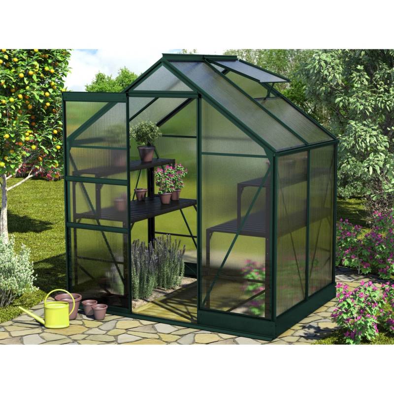 Vitavia Gewächshaus Apollo 2500 HKP 4 mm Smaragd Vitavia Gewächshaus Apollo 2500 HKP 4 mm Smaragd von Vitavia