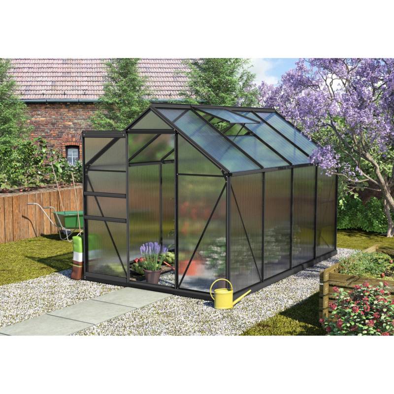 Vitavia Gewächshaus Calypso 5800 Schwarz 5,8 m² inkl. Fundament Vitavia Gewächshaus Calypso 5800 Schwarz 5,8 m² inkl. Fundament von Vitavia