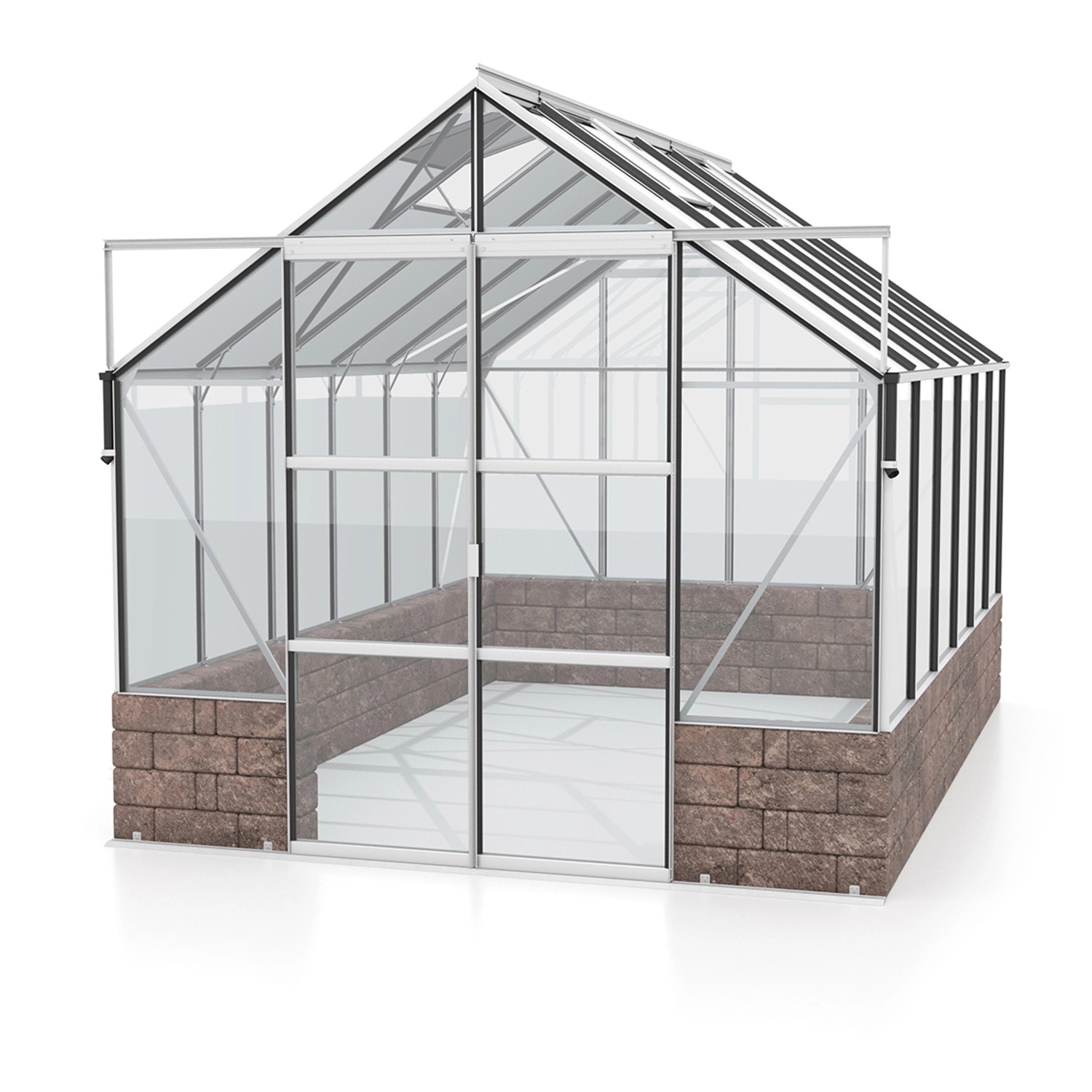 Vitavia Gewächshaus Cassandra 9900 Alu 9,9 m² Vitavia Gewächshaus Cassandra 9900 Alu 9,9 m² von Vitavia