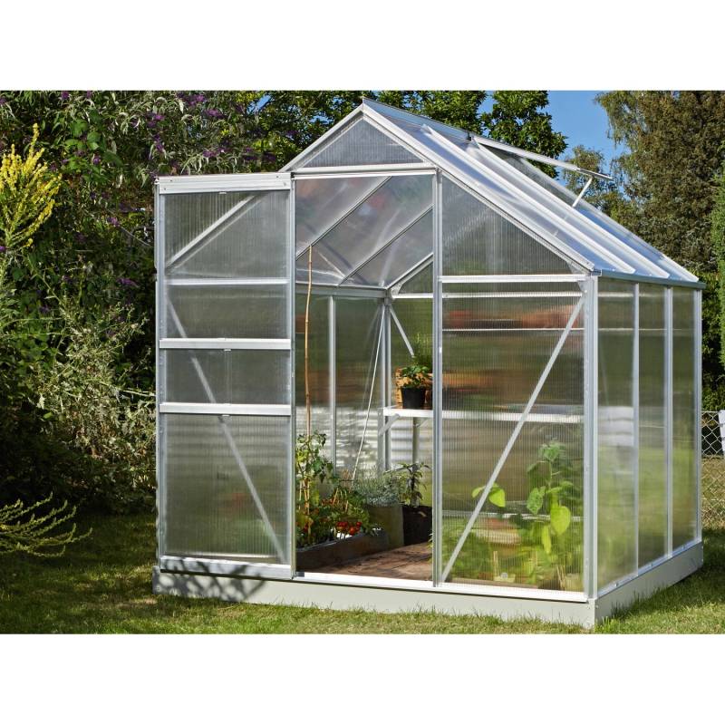 Vitavia Gewächshaus Comet 3800 HKP 4 mm Alu 3,8 m² inkl. Fundamentrahmen von Vitavia