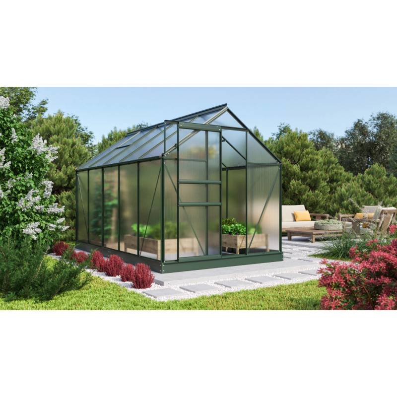Vitavia Gewächshaus Comet 6200 Smaragd 6,2 m² inkl. Fundament von Vitavia