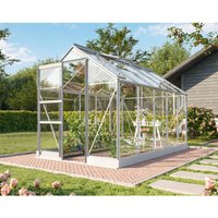 Vitavia - Gewächshaus 'Eris' 6200, alu eloxiert, 6,2 m², 3 mm esg Vitavia - Gewächshaus 'Eris' 6200, alu eloxiert, 6,2 m², 3 mm esg von Vitavia