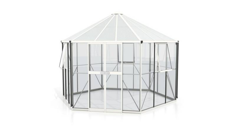 Vitavia Gewächshaus Galaxis 9000 ESG/HKP Weiß Pergart EPH von Vitavia