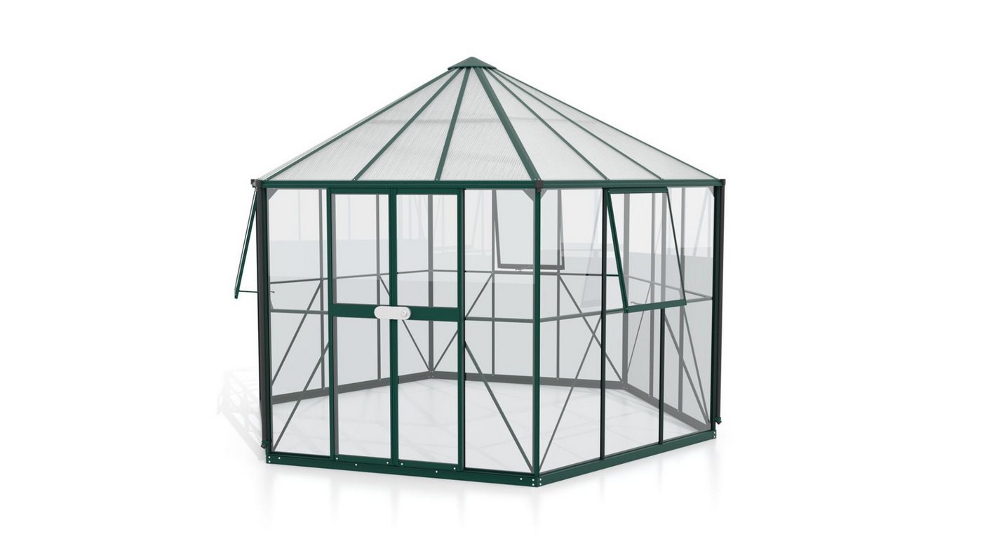 Vitavia Gewächshaus Hera 9000 ESG/HKP 3/6mm im Pavillon Baustil Vitavia Gewächshaus Hera 9000 ESG/HKP 3/6mm im Pavillon Baustil von Vitavia