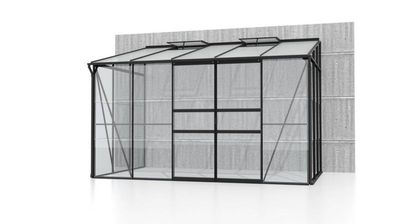 Vitavia Gewächshaus Ida 6500 ESG/HKP Alu Gewächshaus 2 Fenster von Vitavia