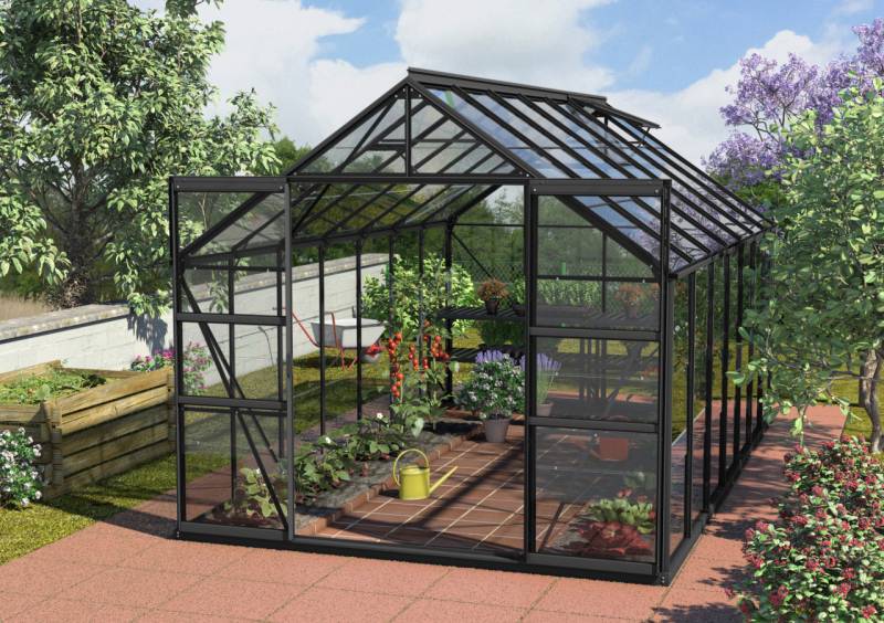 Vitavia Gewächshaus Mars 11500 445 x 257 cm 3 mm Sicherheitsglas von Vitavia