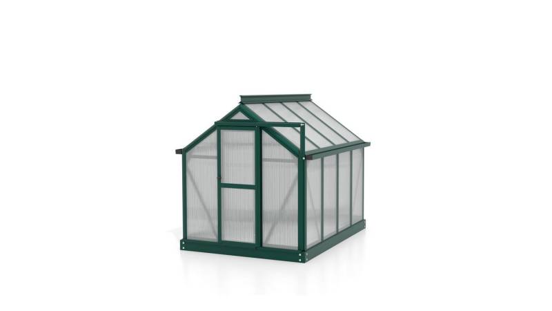 Vitavia Gewächshaus Mini Merlin HKP4mm Smaragd Original Vitavia Bauteilen Palettenformat von Vitavia