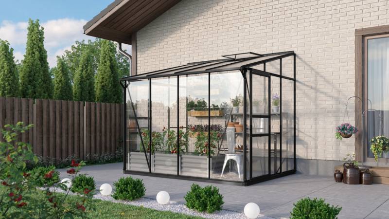 Vitavia Gewächshaus Osiris 5200 201 x 262 cm 3 mm Sicherheitsglas von Vitavia