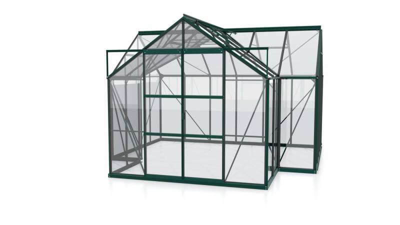Vitavia Gewächshaus Sirius ESG 3mm Smaragd Pergart Treibhaus Garten Gemüse Anbau von Vitavia