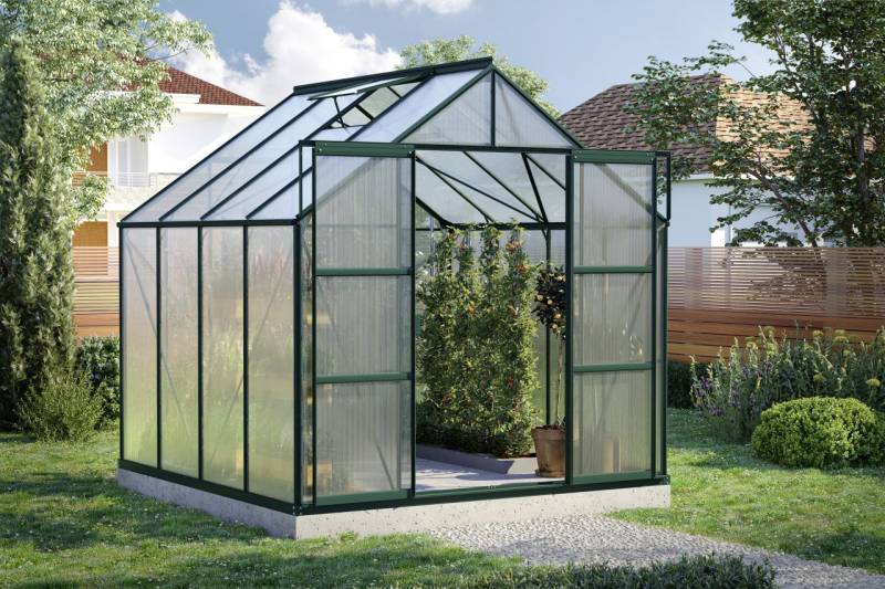 Vitavia Gewächshaus Uranus 6700 254 x 254 cm 4 mm Hohlkammerplatten von Vitavia