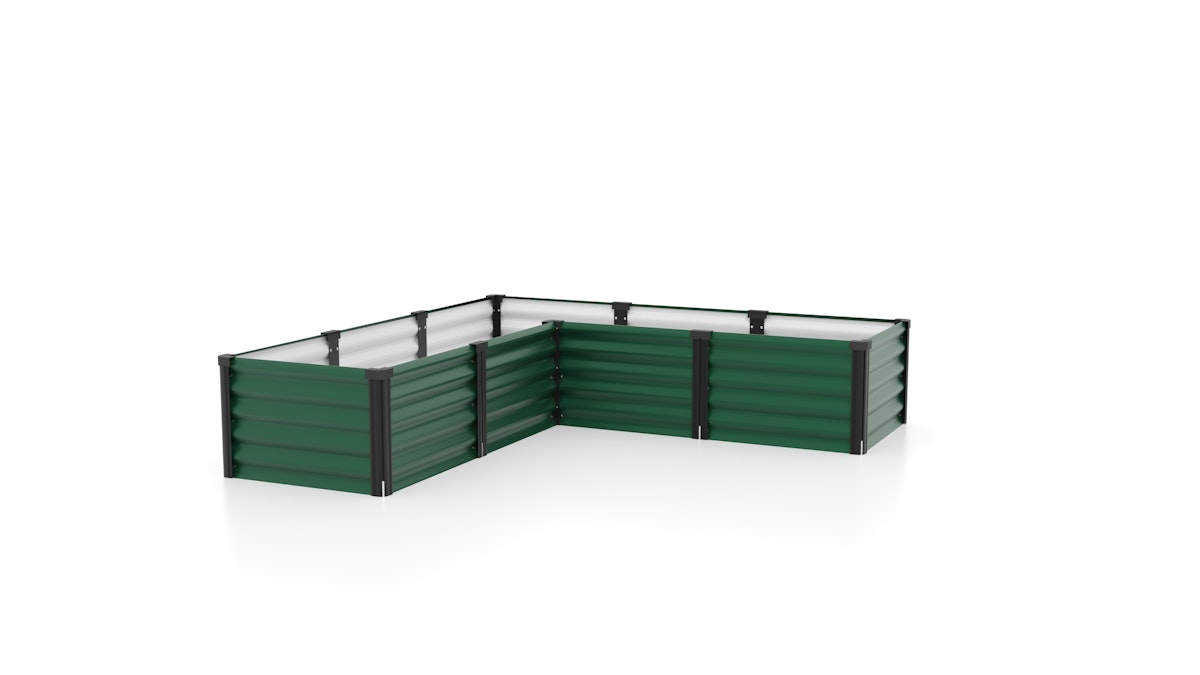Vitavia Hochbeet Meta IN&OUT 401 M 185 x 185 cm 40 cm Seegrasgrün mit schwarzen Profilen Vitavia Hochbeet Meta IN&OUT 401 M 185 x 185 cm 40 cm Seegrasgrün mit schwarzen Profilen von Vitavia